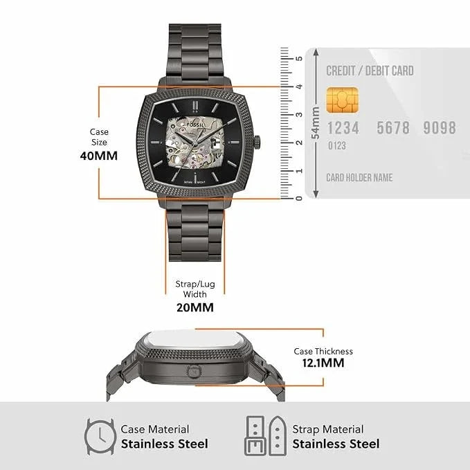 Fossil Machine Luxe Gunmetal Watch LE1219