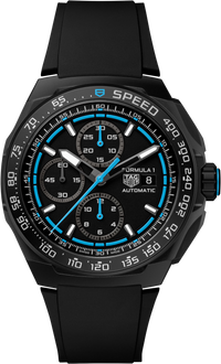 TAG Heuer Formula 1 Chronograph Automatic, 44 mm, Titanium coated with black DLC