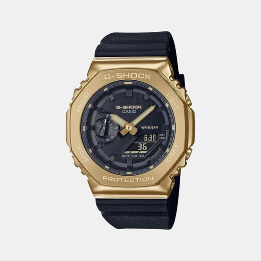 G-Shock Men Quartz Black Dial Analog-Digital Resin Watch G1278