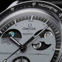 Swatch x Omega Bioceramic Mission To Earthphase Black