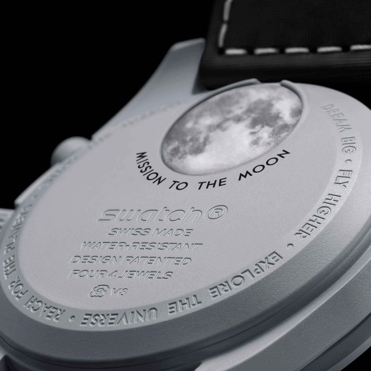 Swatch x Omega Bioceramic Mission To Earthphase Black