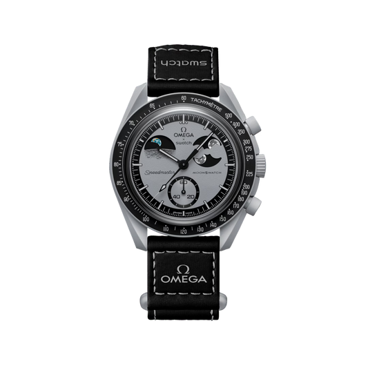 Swatch x Omega Bioceramic Mission To Earthphase Black