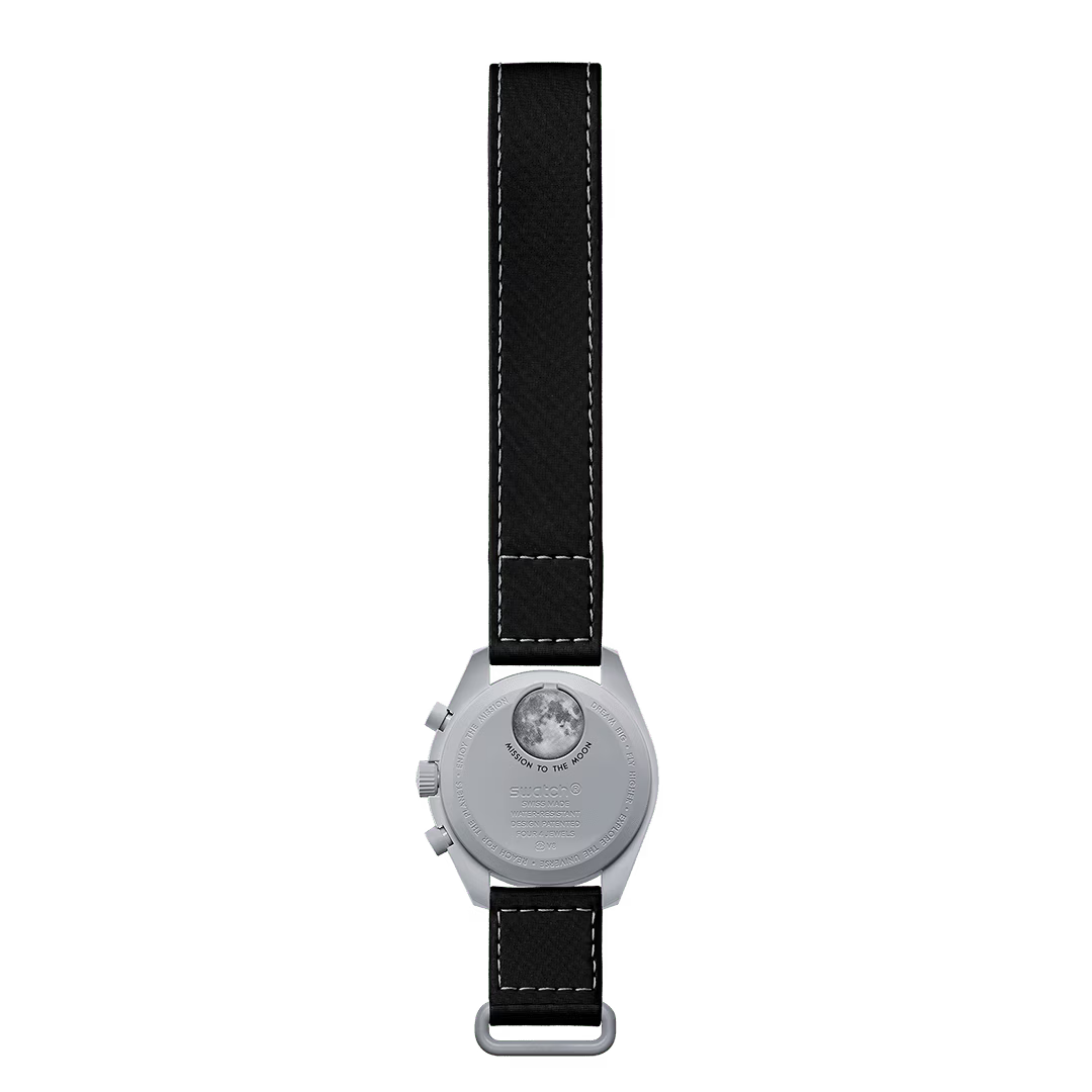 Swatch x Omega Bioceramic Mission To Earthphase Black