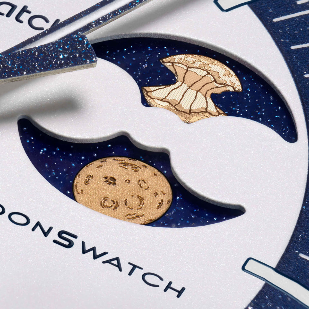 Swatch x Omega Bioceramic Moonswatch Mission To Earthphase Blue