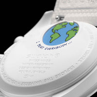 Swatch X Omega Bioceramic Moonswatch Mission To Earthphase - Moonshine Gold Snow White