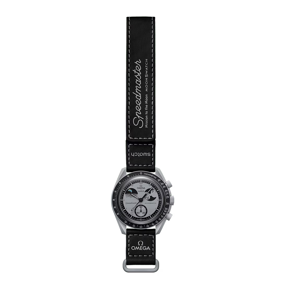 Swatch x Omega Bioceramic Mission To Earthphase Black