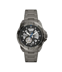 Bronson Automatic Smoke Stainless Steel Watch