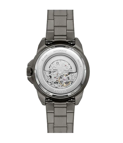 Bronson Automatic Smoke Stainless Steel Watch