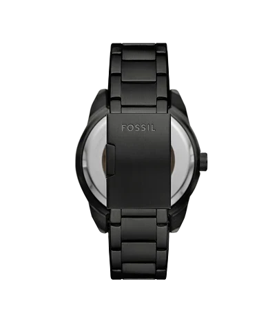 Bronson Automatic Black Stainless Steel Watch
