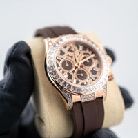 Rolex Daytona Giraffe Rose Gold Diamond Dial Off-catalogue Dimaond Bezel
